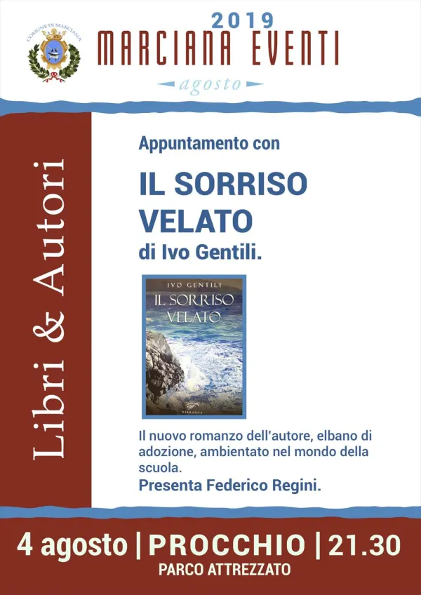 Libri&Autori: Il sorriso velato, presentazione e incontro con l'autore