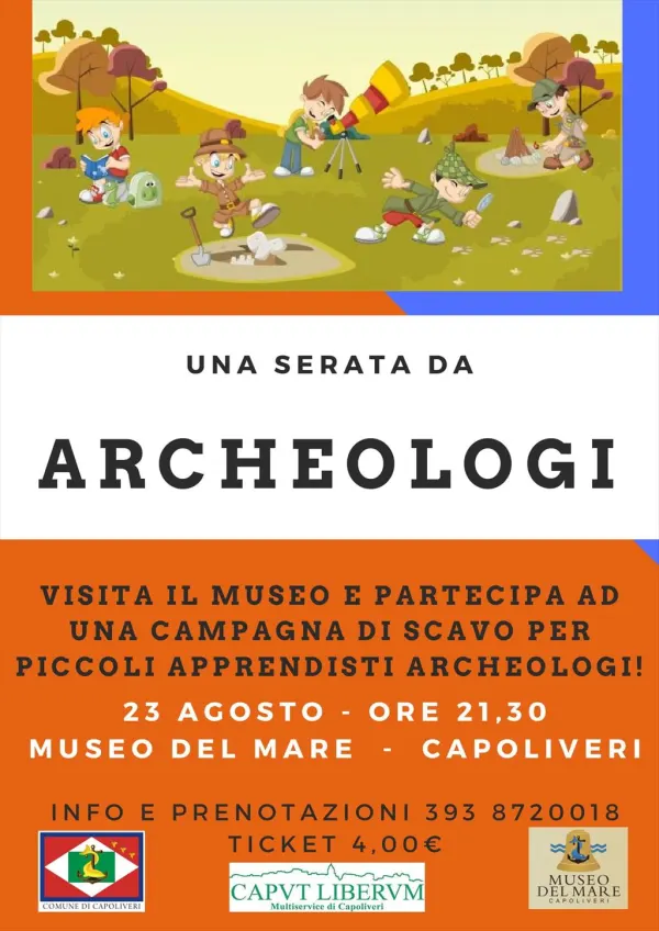 Una serata da archeologi