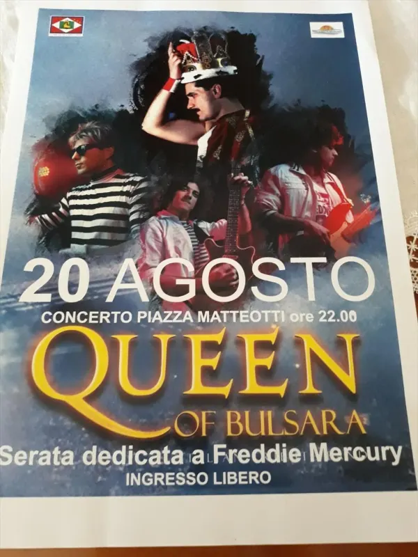Queen of Bulsara in concerto - Serata dedicata a Freddie Mercury
