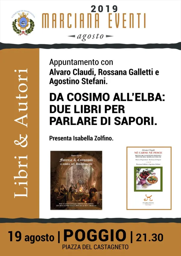 Libri & Autori - Da Cosimo all'Elba: due libri per parlare di sapori