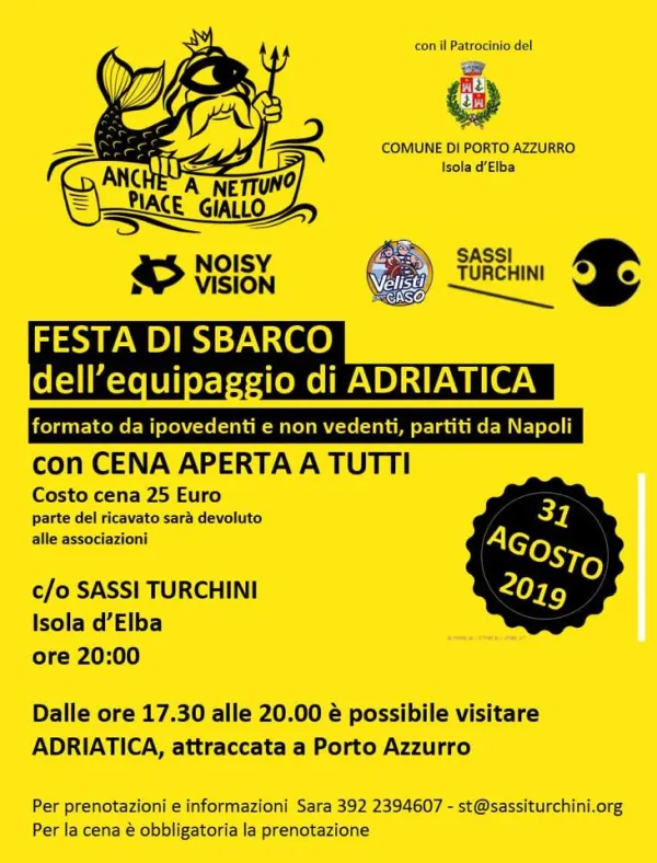 Festa di sbarco dell'equipaggio di Adriatica