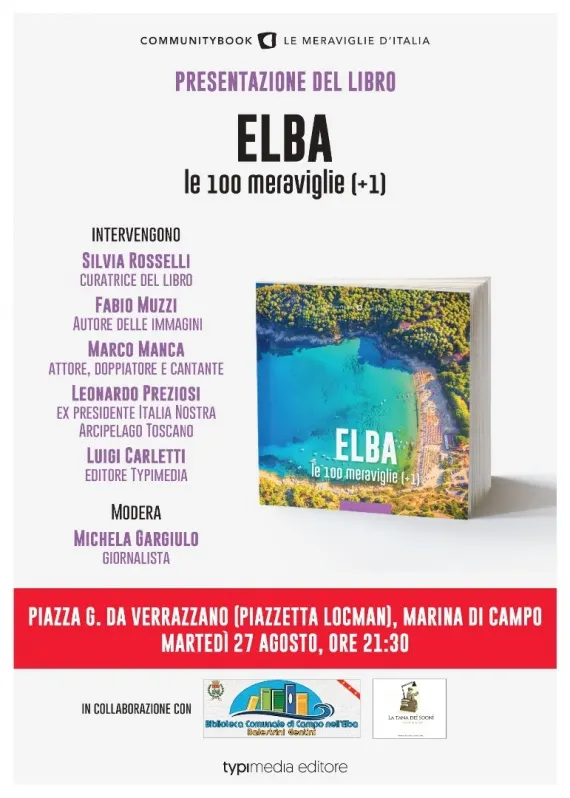 Presentazione libro "Elba, le 100 meraviglie (+1)"