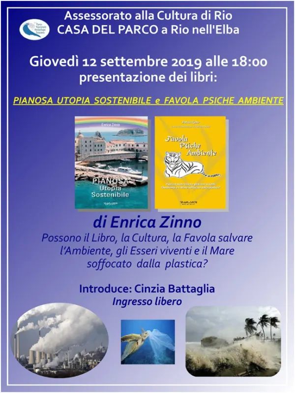 Presentazione dei libri "Pianosa Utopia Sostenibile" e "Favole Psiche Ambiente"