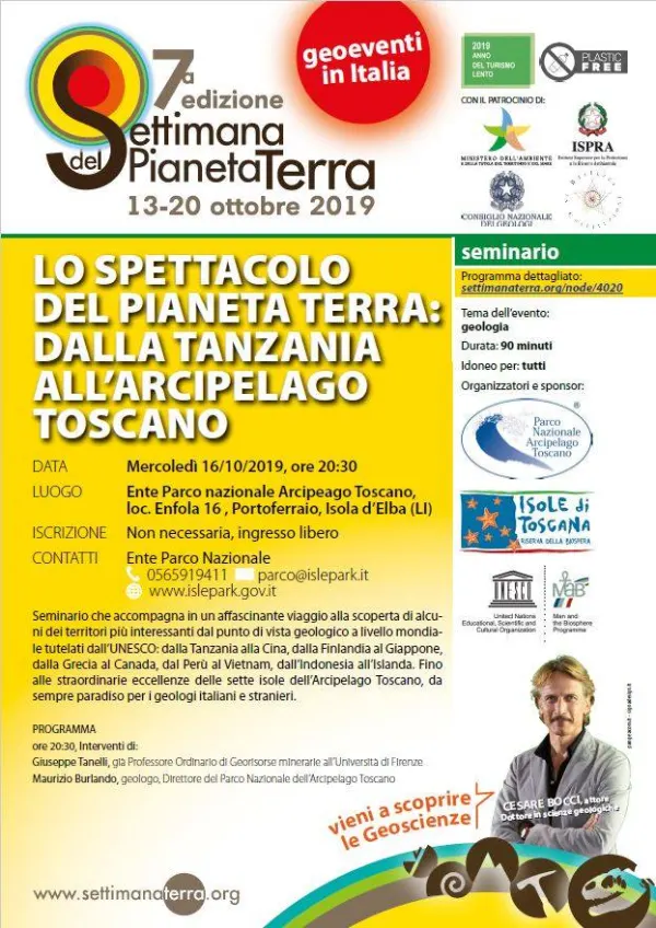 Lo spettacolo del Pianeta Terra: dalla Tanzania all’Arcipelago Toscano