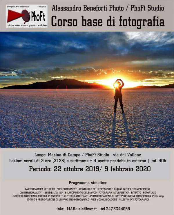 Corso base di fotografia