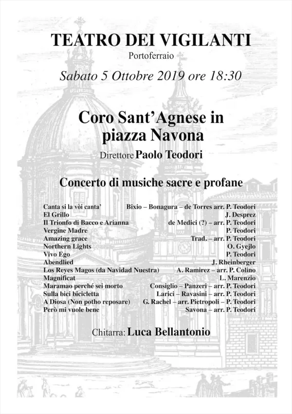 Coro Sant’Agnese in piazza Navona