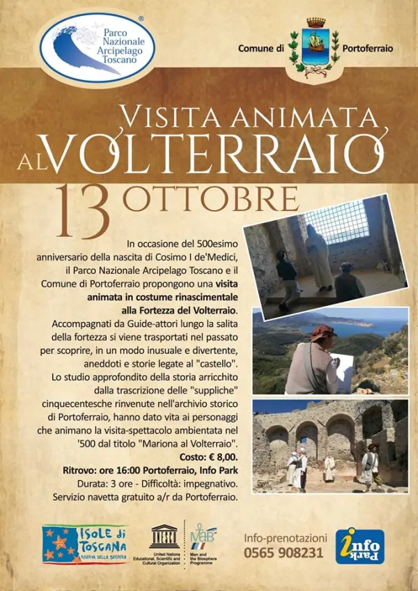 Visita animata al Volterraio