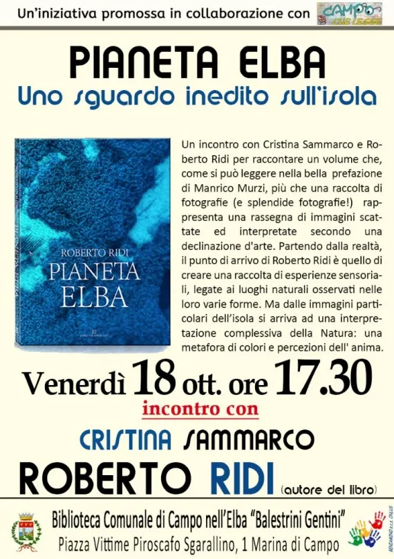 Presentazione Libro:" Pianeta Elba"