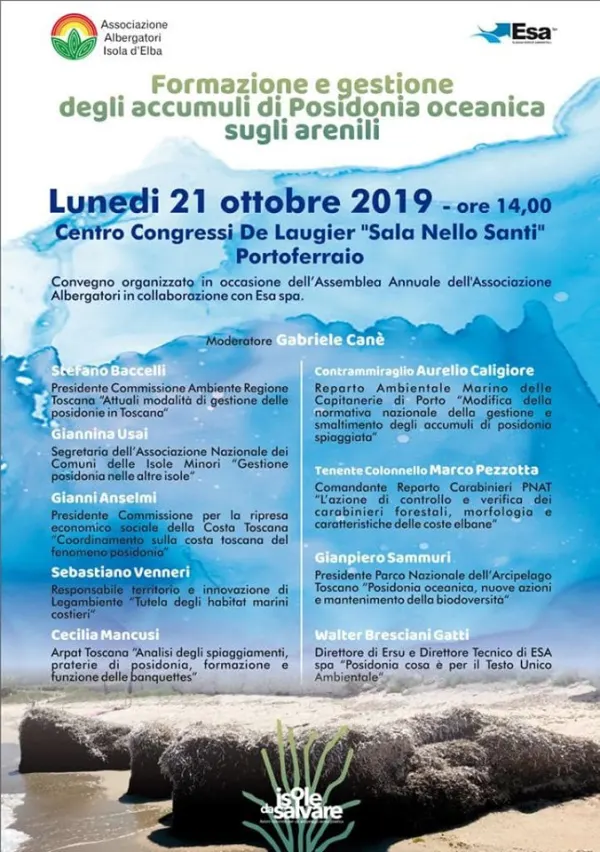 Formazione e gestione degli accumuli di Posidonia oceanica sugli arenili
