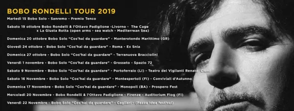 Bobo Rondelli Tour 2019