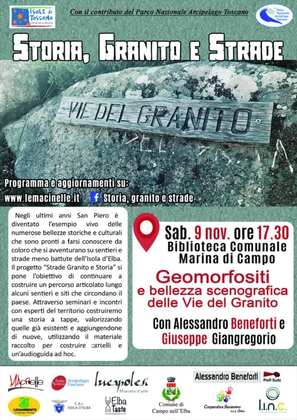Geomorfositi e bellezza scenografica delle Vie del Granito