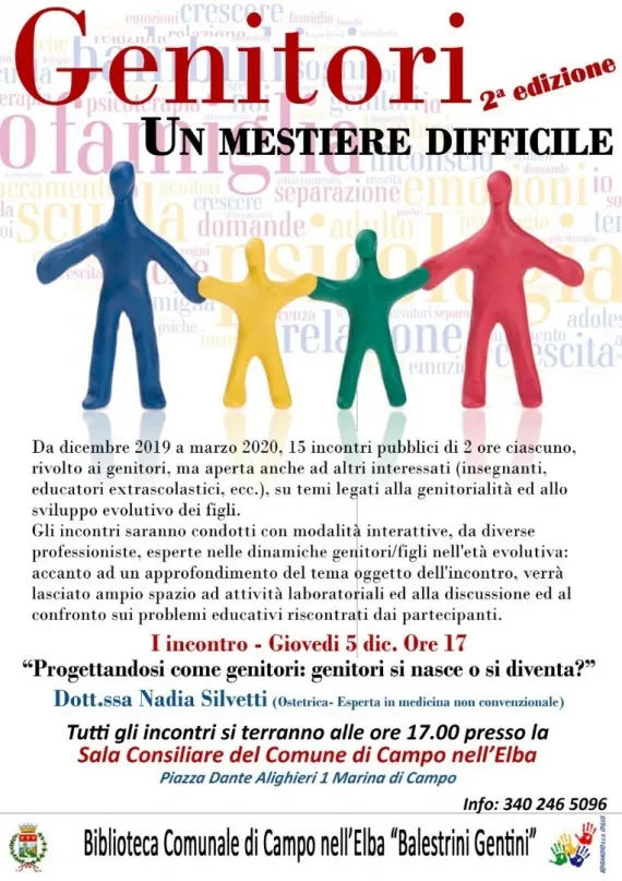 Genitori, un mestiere difficile /1° incontro