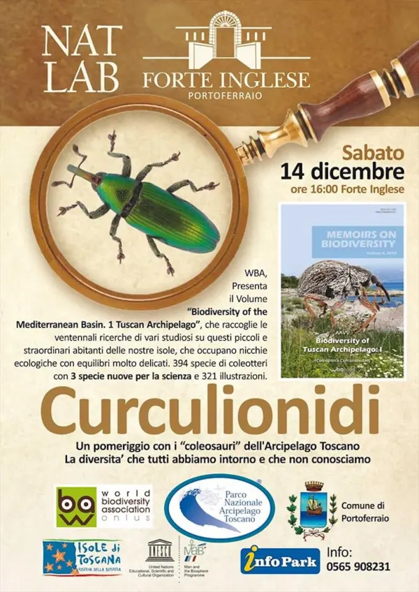 Presentazione WBA NAT-LAB "Curculionidi nell'Arcipelago Toscano"