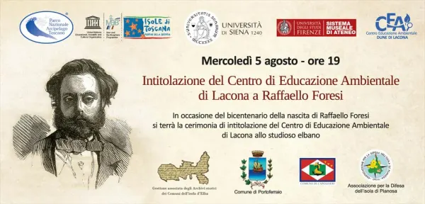 Cerimonia di intitolazione del CEA di Lacona a Raffaello Foresi