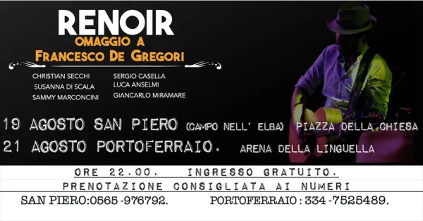 Renoir - Omaggio a De Gregori