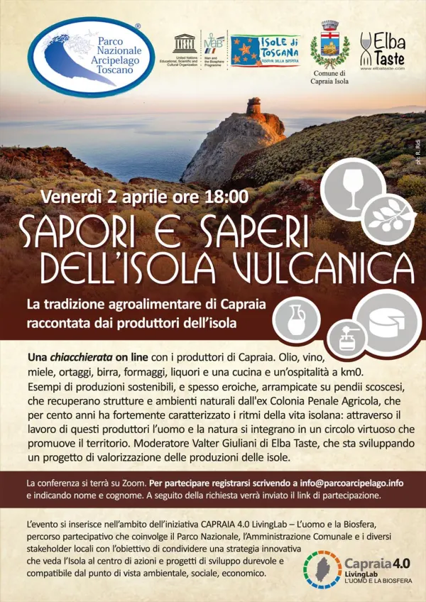 Sapori e saperi dell'isola vulcanica