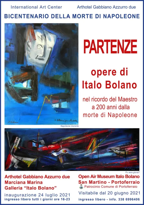 Esposizione delle opere dedicate a Napoleone di Italo Bolano 