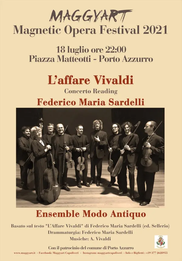Maggyart presenta : Magnetic Opera Festival - L'Affare Vivaldi