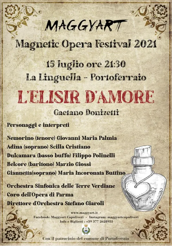 Maggyart presenta : Magnetic Opera Festival - L'Elisir d'amore
