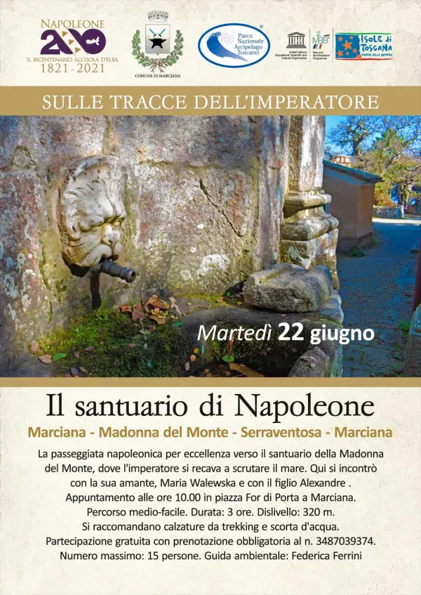 Sulle tracce dell'Imperatore / Escursione Marciana - Madonna del Monte - Serraventosa - Marciana