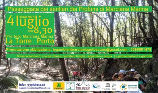 Passeggiata per i Sentieri dei Profumi a Marciana Marina - Val di Cappone - Crinale della Ripa