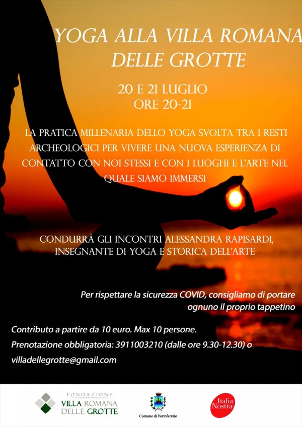 Yoga alla Villa romana delle Grotte