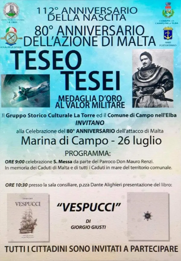80° Anniversario dell'azione di Malta