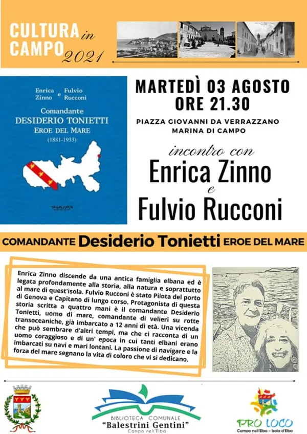 Comandante Desiderio Tonietti eroe del mare