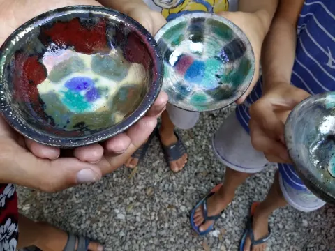 Laboratori di Raku e cerimonia del Tè