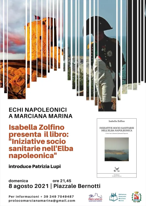 Isabella Zolfino presenta il libro “Iniziative socio sanitarie nell’Elba napoleonica”