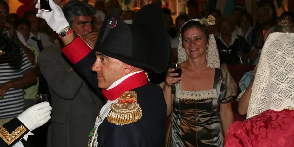 Cena di gala con il Sovrano