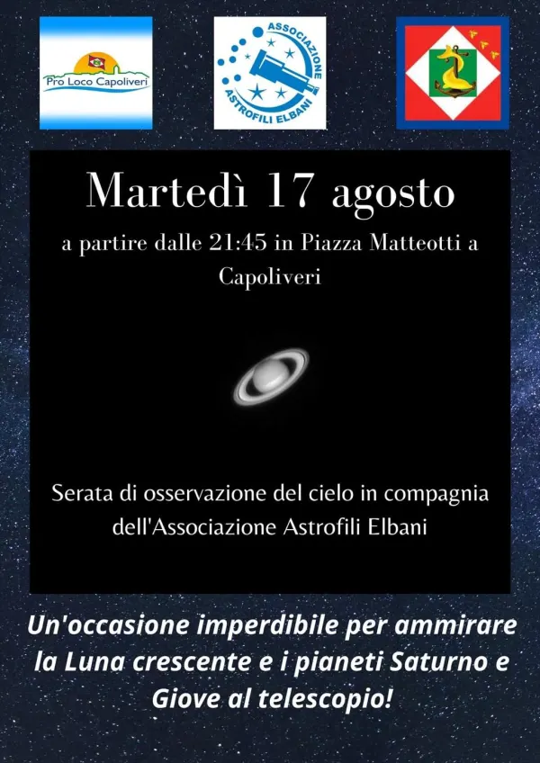 Serata di osservazione del cielo estivo