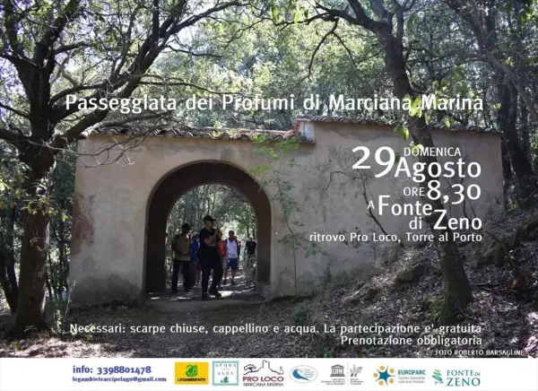 Passeggiata per i Sentieri dei Profumi a Marciana Marina - Fonte di Zeno