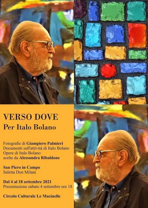 VERSO DOVE. Per Italo Bolano