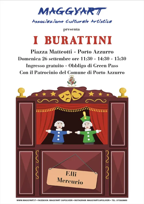 Maggyart presenta : I Burattini - Porto Azzurro