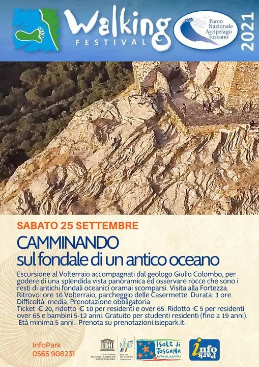 Camminando sul fondale di un antico oceano