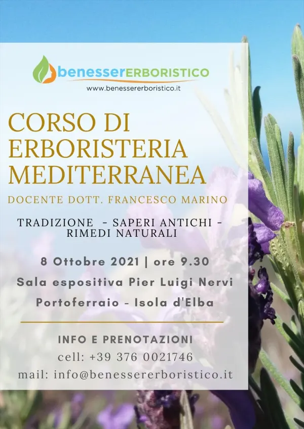 Corso di Erboristeria Mediterranea – Isola d’Elba