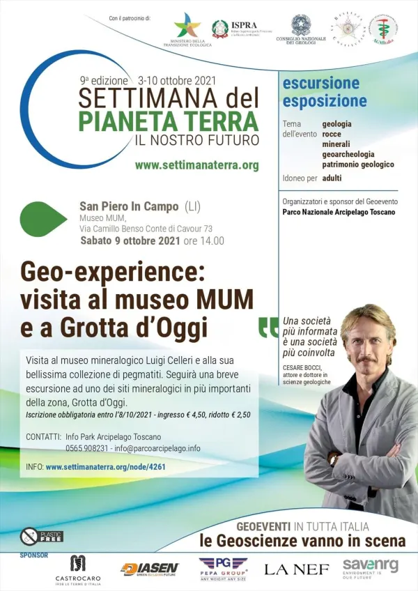 Geo-experience: visita al museo MUM e a Grotta d’Oggi