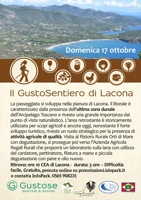 Il GustoSentiero di Lacona