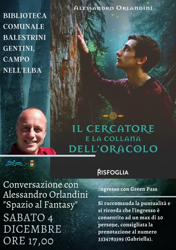 Conversazione con Alessandro Orlandini "Spazio al Fantasy"