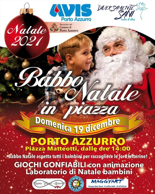 Babbo Natale in piazza
