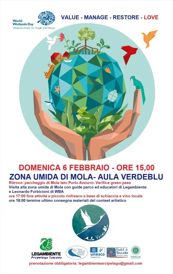 Escursione e festa per la Giornata Mondiale delle Zone umide