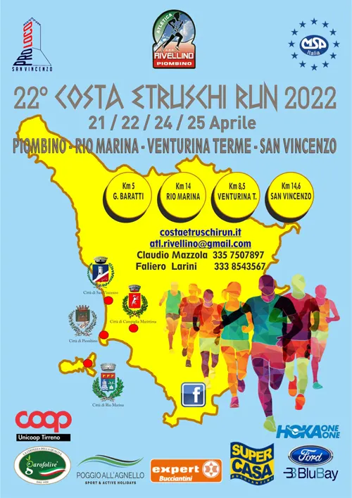22° Costa Etruschi Run