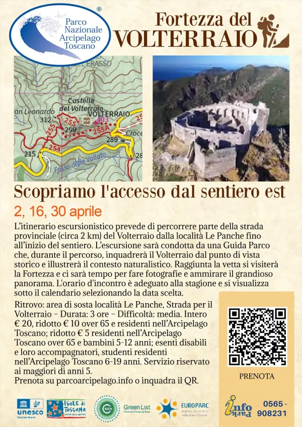 Escursione al Volterraio: scopriamo l'accesso dal sentiero est