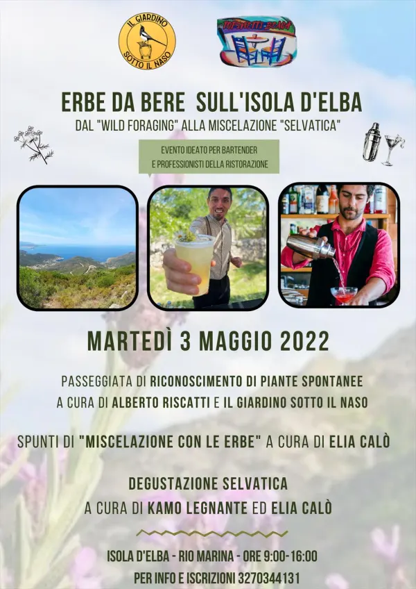 "Erbe da Bere sull'Isola d'Elba" - dalla pianta al bicchiere