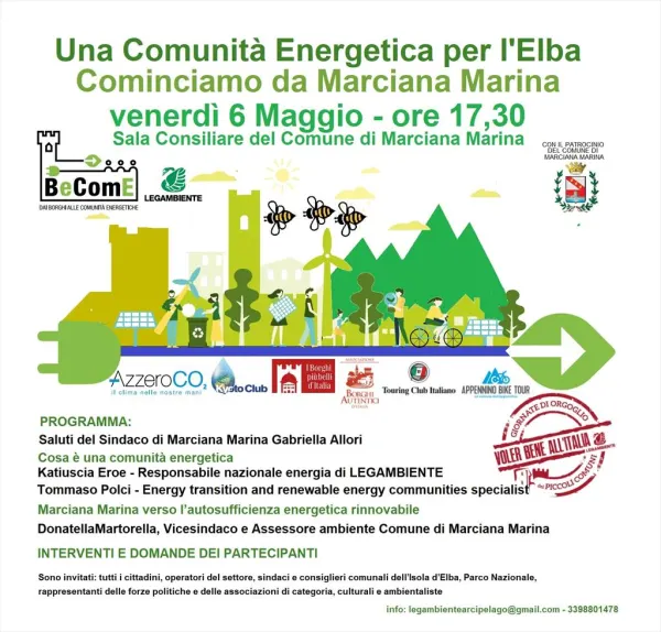 Una Comunità energetica per l’Isola d’Elba
