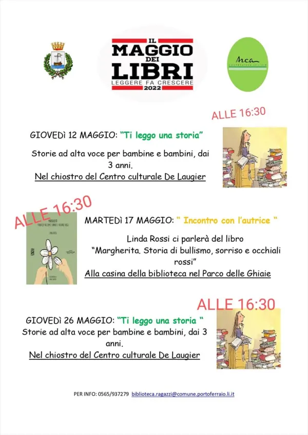 Il maggio dei libri alla sezione ragazzi della biblioteca Foresiana