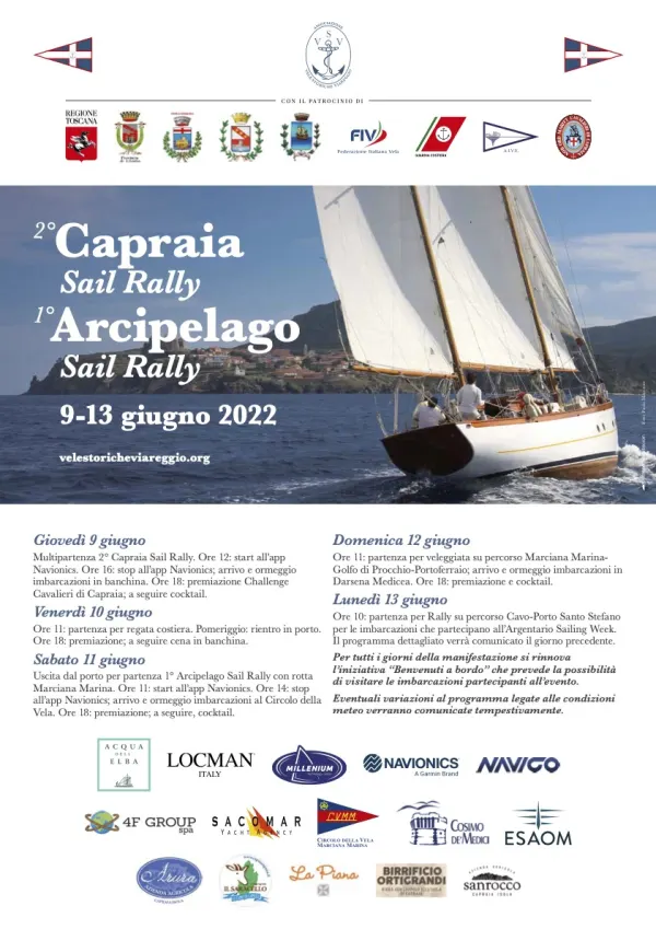 2° Capraia Sail Rally e 1° Arcipelago Sail Rally