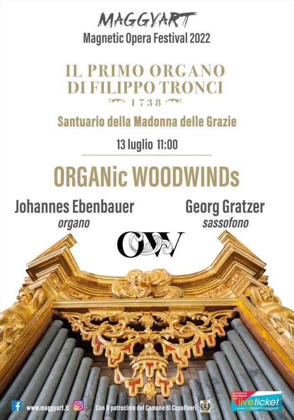 Maggyart presenta : Magnetic Opera Festival 2022 - ORGANic WOODWINDs