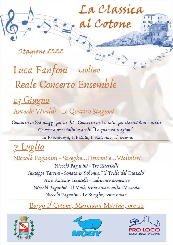 La Classica al Cotone: Niccolò Paganini - Streghe...Demoni e...Violinisti
